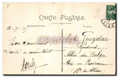 Vichy — Zakład Kurortowy — Wyd. L. O. — Rewers