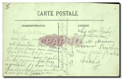 Vichy — Um Canto do Parque da Fonte do Hospital — LL. — N° 34 — Verso