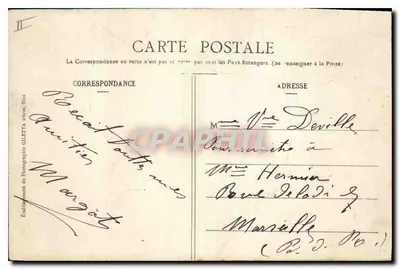 Vichy - Park i Galeria Promenoir — Wydawnictwo Giletta, fot., Nice, n° 2709 — Rewers