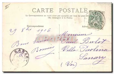 Vichy — el Nuevo Establecimiento Termal — M.T. I.L. — Reverso