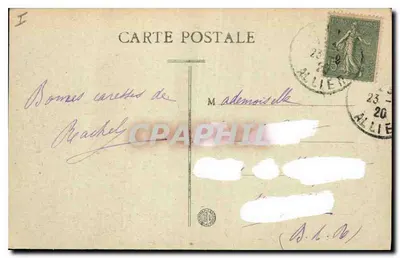 Vichy — Rotonda da Fonte dos Celestins — Edition L. O. — Verso