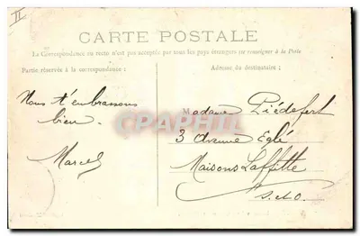 Vichy — Le nouvel Établissement Thermal — M. Léguer — n° 21 — Verso