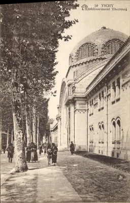 Vichy — L'Établissement Thermal — Éditeur : C. Albrecht des Arts Pharmaceutiques, Strasbourg