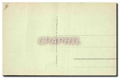 Vichy — L'Établissement Thermal — Éditeur : C. Albrecht des Arts Pharmaceutiques, Strasbourg — Verso