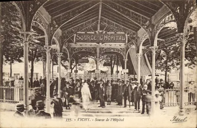 Vichy - Fonte do Hospital — editor Idéal, n° 377