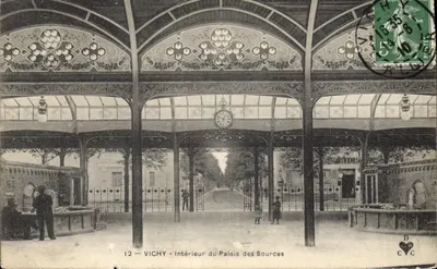 Vichy — Intérieur du Palais des Sources — éditeur D.C.C. n°12