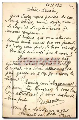 Vichy - La Restauration — éditeur C.A. n°123 — Verso