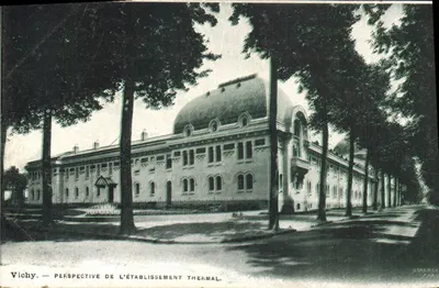 Vichy — Perspectiva do Estabelecimento Termal — Staerck, Paris