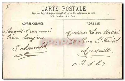 Vichy — Estabelecimento Termal — editor desconhecido, n°6 — Verso