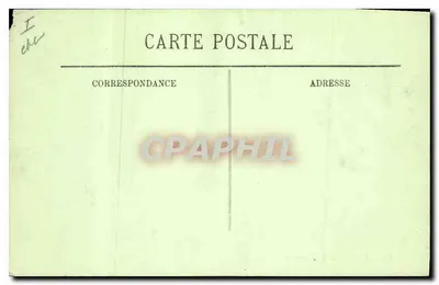 Bilhete postal antigo Fonte do Parque de Vichy — Verso