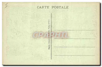 Vichy - Fonte Mesdames (Temperatura 16°) - Débito 20.000 litros por dia — Editor Ideal, n° 374 — Verso
