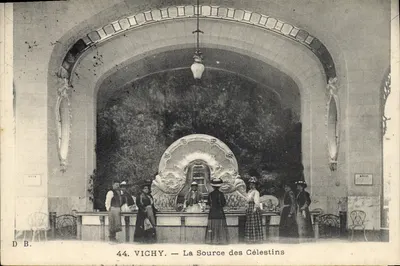 Vichy — A Fonte dos Célestins — AVIP