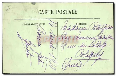 Vichy — Pawiłon źródła Célestins (arch. M. Woogt) — LL. nr 9 — Rewers
