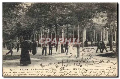 Vichy - A Restauração — Hotel D'Allier e De Suisse — Edição Giletta, fot. Nicocing