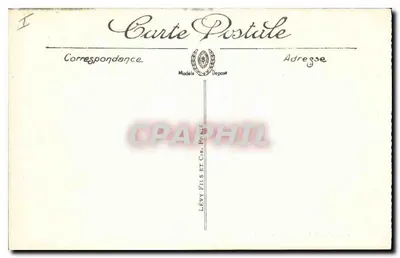 Vichy — Aleja Kasyna — LL. — Wydawca Lévy Fils et Cie, Paryż — Rewers