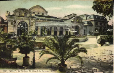 Vichy - O Casino - Um Canto da Terrasse - LL. n°306