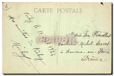 Vichy — Absyda Kościoła Świętego Ludwika — Wydawca Idéal, nr 495 — Rewers