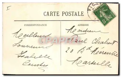 Vichy — Promenada nad brzegiem Allier — LL. — Rewers