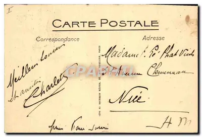 Vichy — Kąt Parku Célestins — L.I. — nr 207 — Rewers