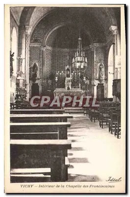 Vichy — Interior da Capela das Franciscanas — Ideal