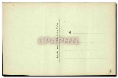 Vichy — Interior da Capela das Franciscanas — Ideal — Verso