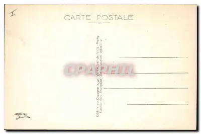 Vichy — Estabelecimento Termal de Primeira Classe — Entrada Principal — Verso