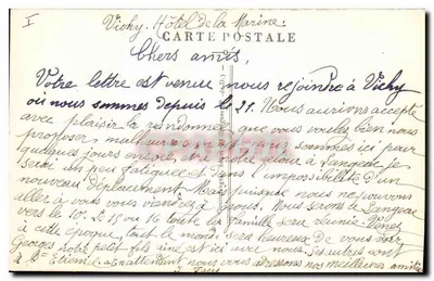 Vichy — Hala źródlana — G.d'O. 116 — Rewers