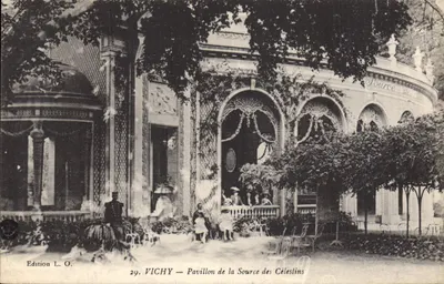 Vichy — Pavillon de la Source des Célestins — Édition L. O., n°29