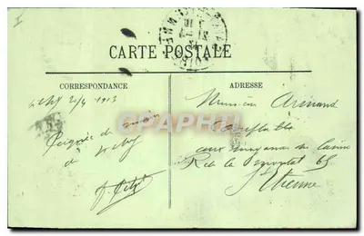 Vichy — O Grande Estabelecimento Termal — LL. — n° 259 — Verso