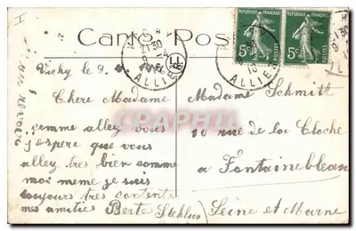 Vichy — A Fonte do Hospital — LL — Verso