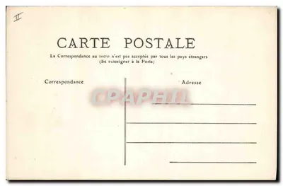 Vichy — Restauracja — Allier — 20 — wydawca Allier — Rewers