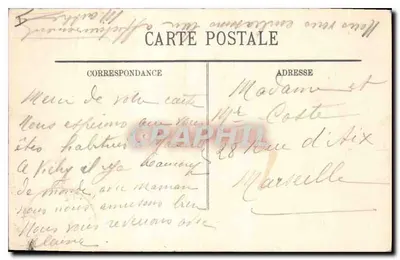 Vichy — Wnętrze kasyna — Sala Ogródka — LL. — Rewers