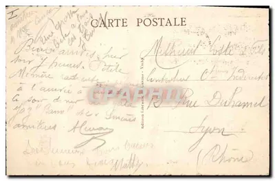 Vichy — Stare Parki - Wielka Aleja — wydawnictwo Librairie Carnes — Rewers