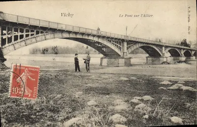 Vichy — O Ponte sobre o Allier — V.P. Paris, No. 17