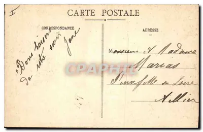 Vichy - No Parque - O Chalet do Imperador — CRAPHIL n°642 — Verso