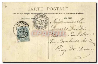 Vichy — Abside kościoła Świętego Ludwika — LL. n°78 — Rewers