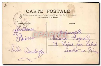 Vichy — Il Ponte sull'Allier — M.T. & I.L. — Verso