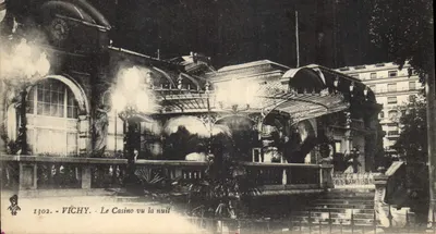 Vichy - Le Casino vu la nuit — n° 1302