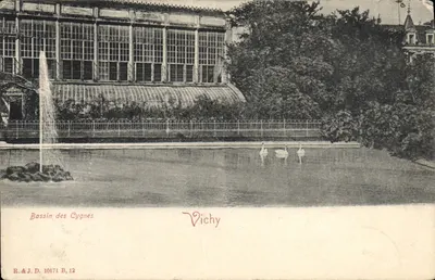 Bassin des Cygnes — Vichy — R.&J.D. 10171 B,12