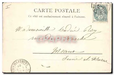 Bassin des Cygnes — Vichy — R.&J.D. 10171 B,12 — Verso