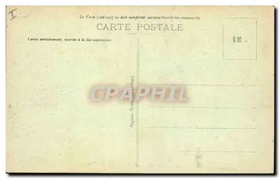 Vichy - Um Canto do Parque — editor Lelait, n° 405 — Verso