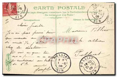Vichy — Stara wieża — L.V. & Cie — Rewers