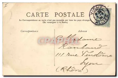 Vichy — Kasyno, Sala imprez — Allier — 183 — Rewers