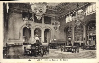 Vichy - Sala de Baccara - O Cassino