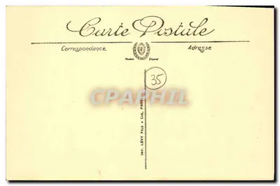Dinard — Terrasy i punkt Moulinet — LL. — Rewers