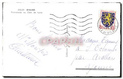 Dinard — Spacer pod księżycem — kolekcja n°383.09 — Rewers