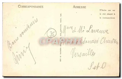 Dinard — Przystań wędrówczych łodzi — LL — Rewers