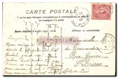 Dinard — La Punta de la Malouine — F.L. — Reverso