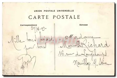 Dinard — A Malouine — G.F. — Coleção Germain — Verso