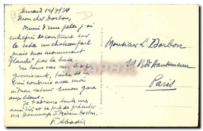 Dinard — Promenada i skały Moulinet — Rewers